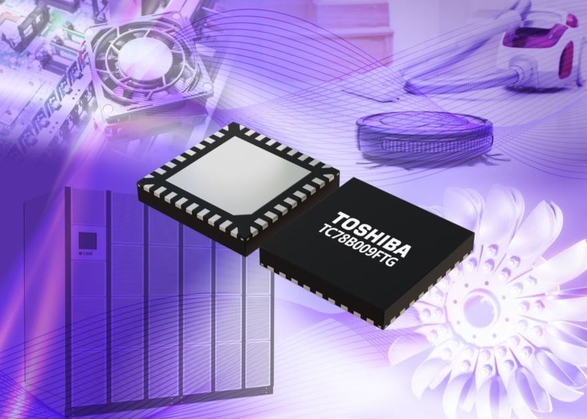 Toshiba announces new three-phase brushless motor controller with gate driver